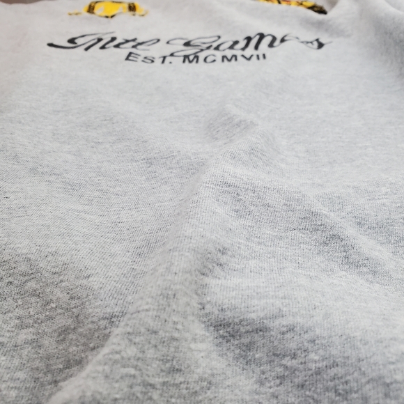 US RUGBY Co Slim Fit Gray T Shirt Top 3XL Mens Patch Embroidered 1907 - Picture 11 of 15